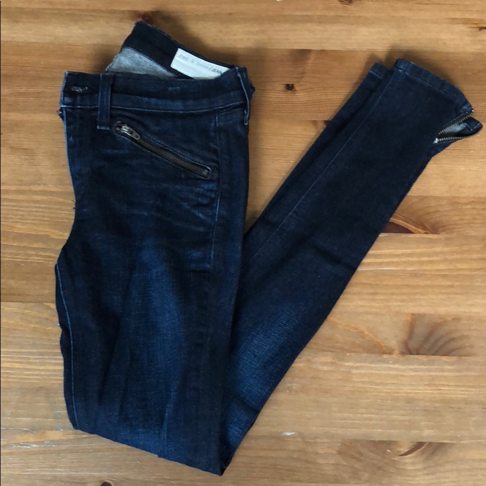 Rag&Bone Sz 25 Dark Wash Skinny Jean